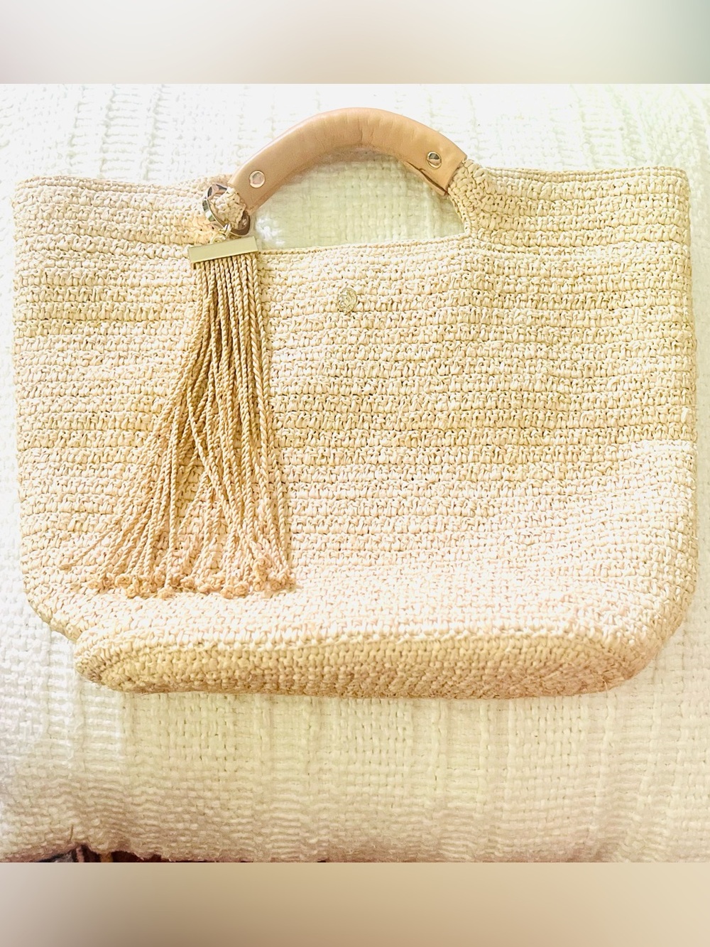 Helen Kaminski Raffia Woven tote - Picture 3 of 15